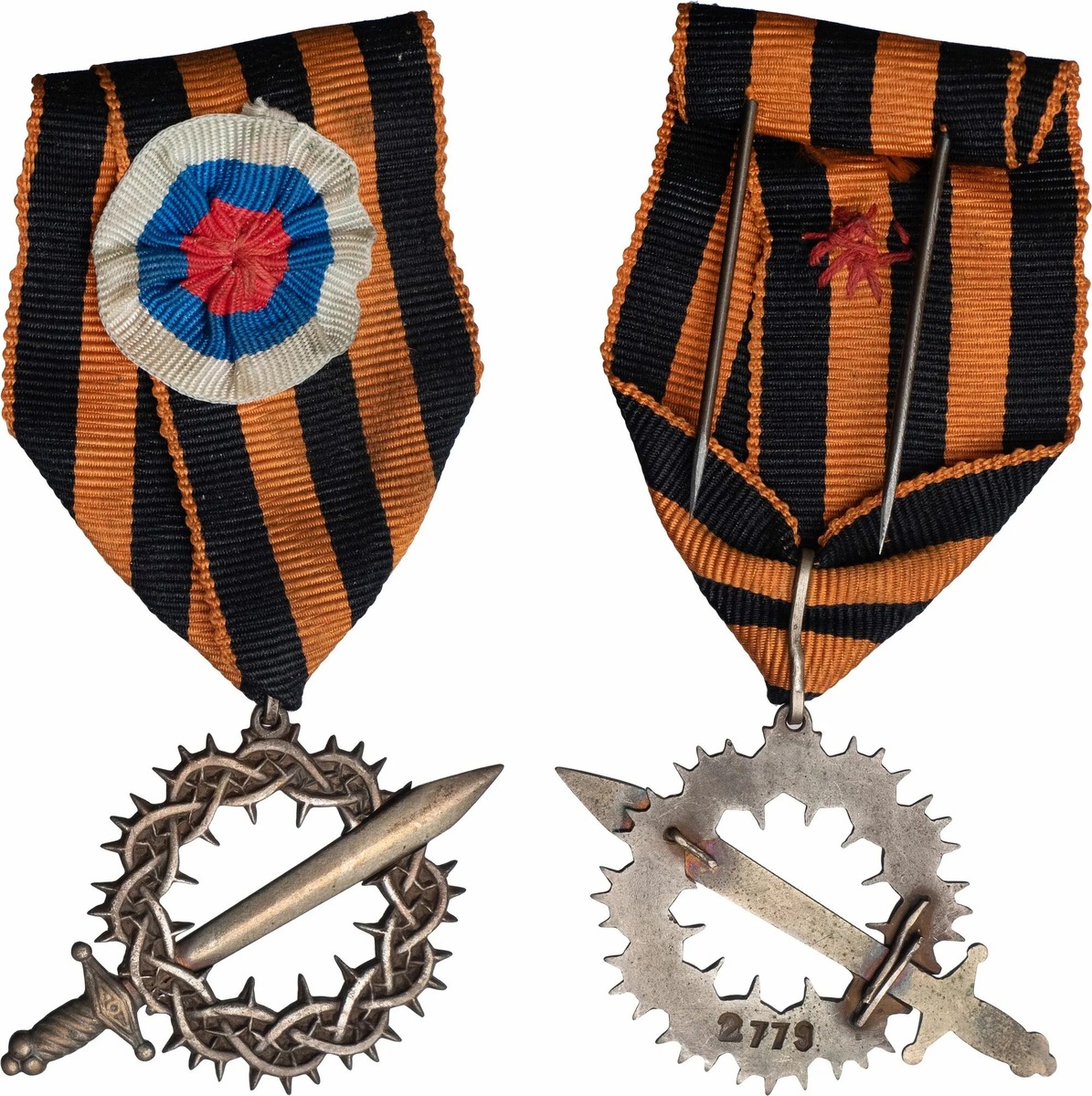 Нагрудный знак участника Ледяного похода. Изображение из открытых источников