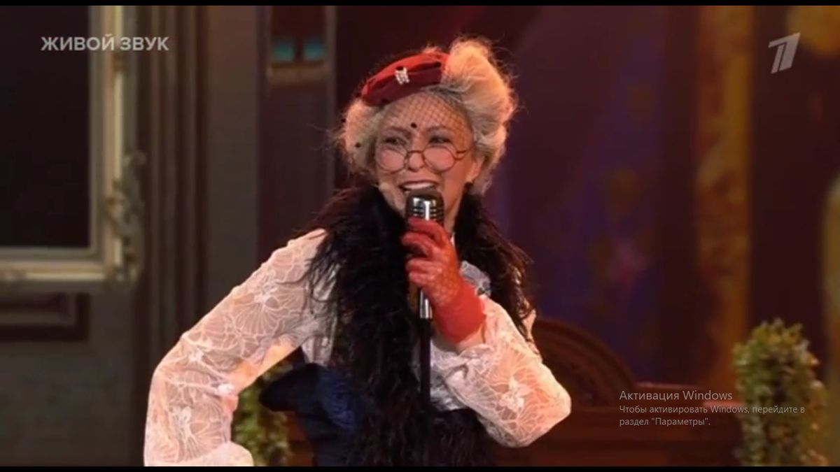 Кадр передачи. Фото автора. 