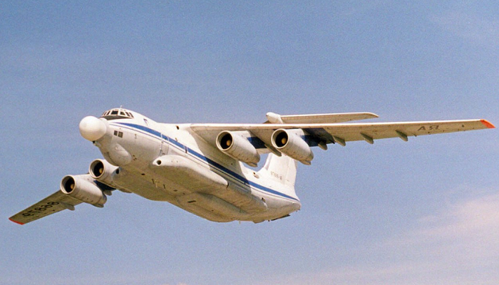 Практически готовый к бою летающий лазер проекта "А-60" совершает тестовый полёт