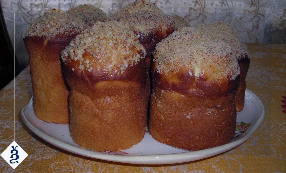 Куличи по данному рецепту. 2008 год