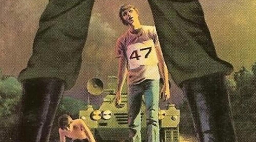     Обложка романа Стивена Кинга «Долгая прогулка» (1979)