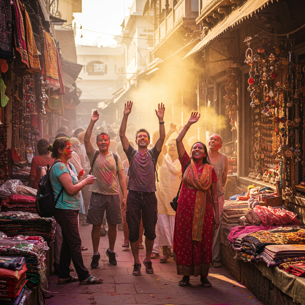 Представьте себе момент, когда мир вокруг внезапно взрывается всеми цветами радуги, а воздух наполняется смехом и музыкой. Именно так начинается фестиваль Холи — один из самых ярких фестивалей Индии и фестивалей красок Азии, который в 2024 году пройдет 25-26 марта.