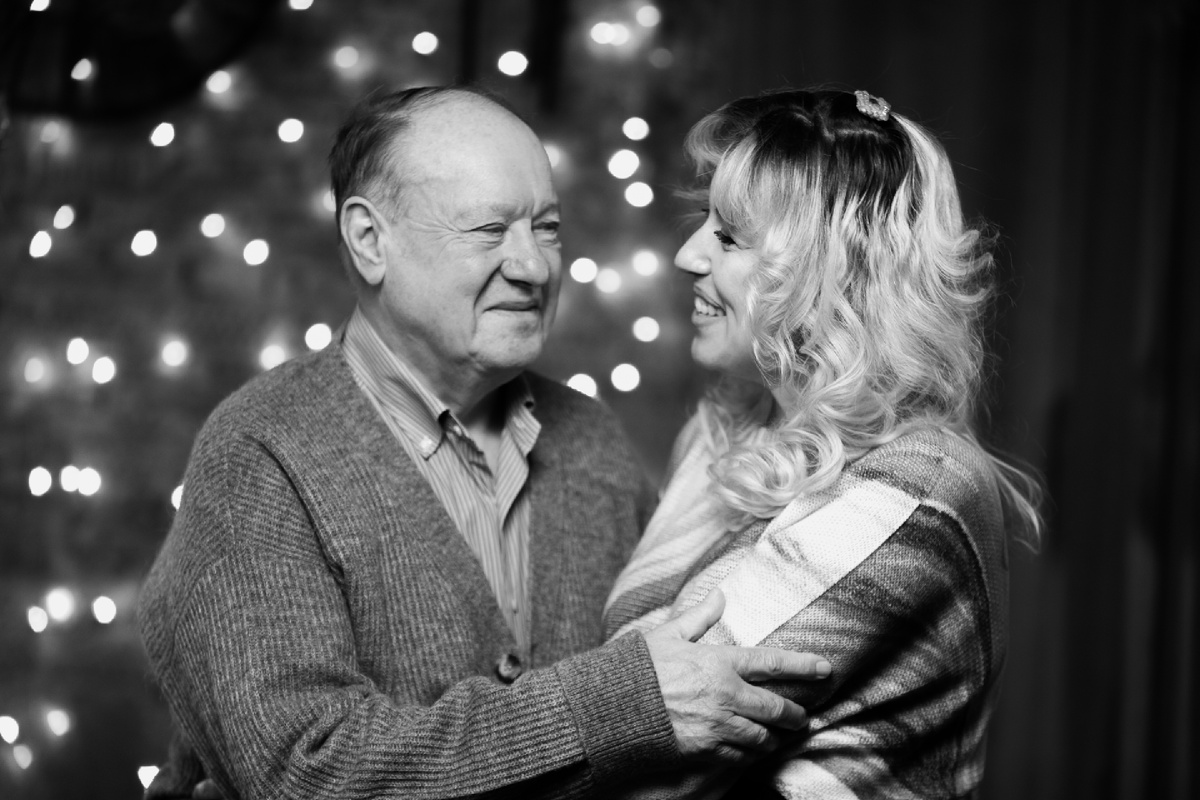 Аркадий Петров и его дочь Евгения