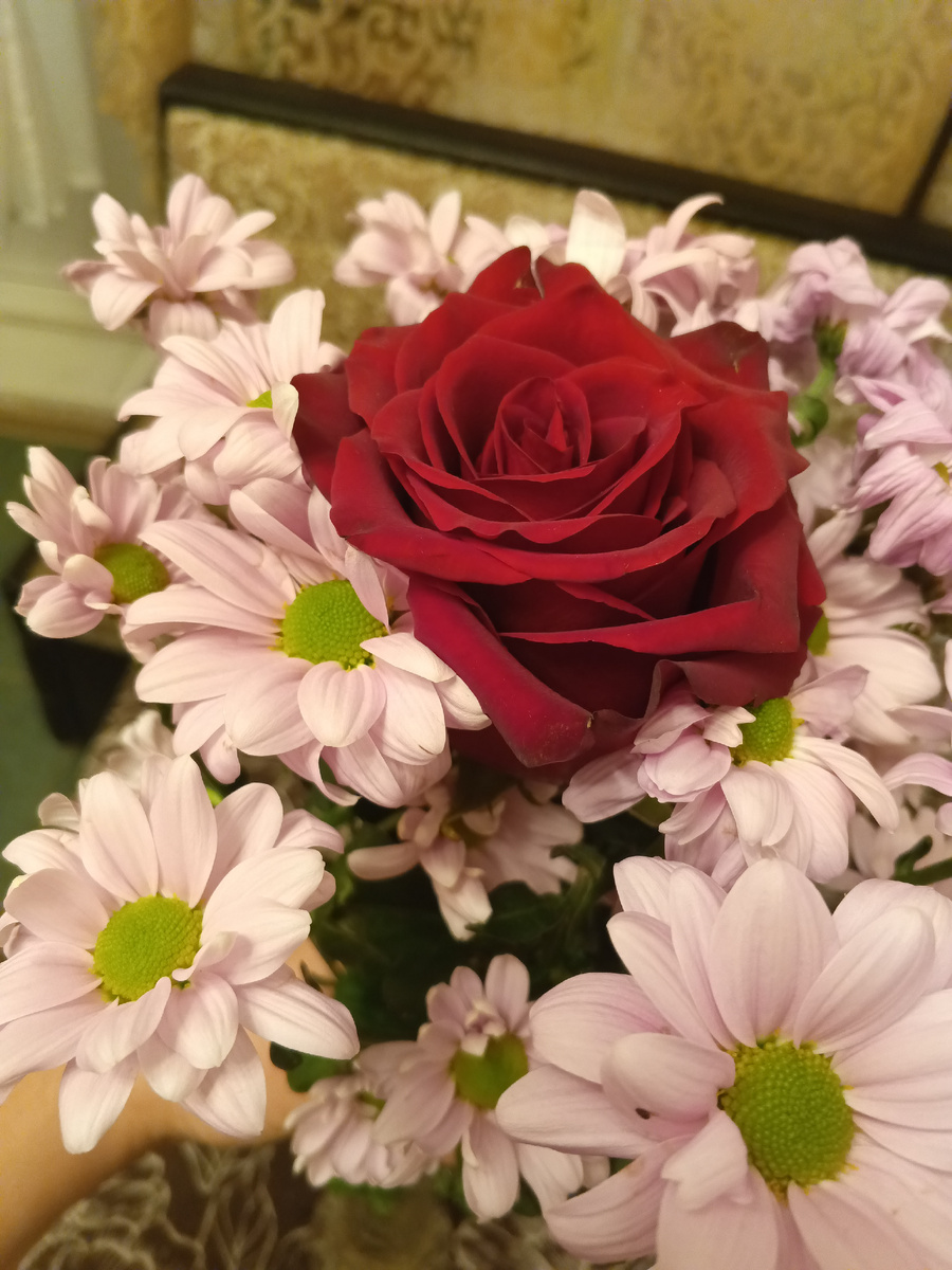 Традиционный пятничный букет)