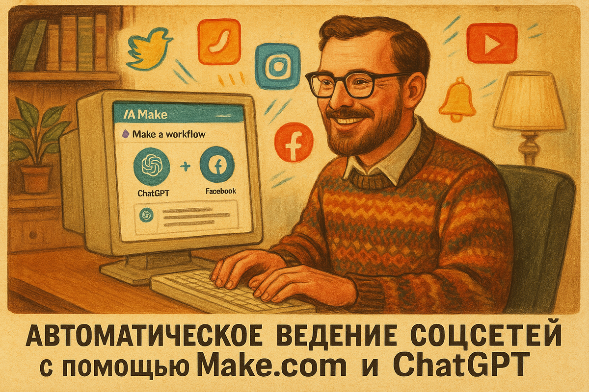    avtomaticheskoye-vedeniye-sotsetey-s-pomoshchyu-makecom-i-chatgpt Бушмакин Вячеслав