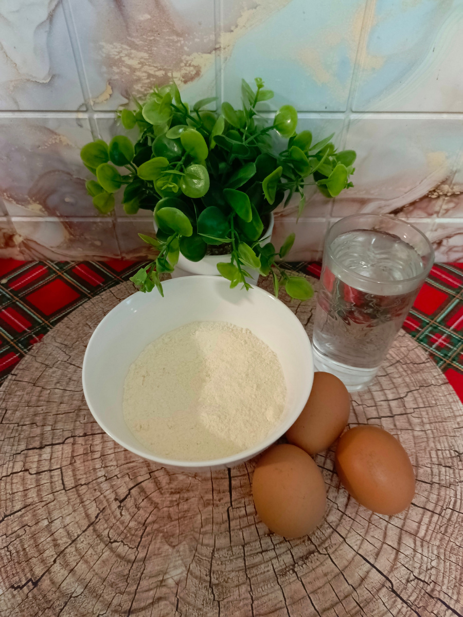 Продукты для кукурузных блинов