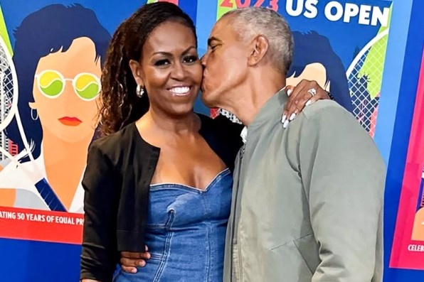 Мишель и Барак Обама в августе 2023 года