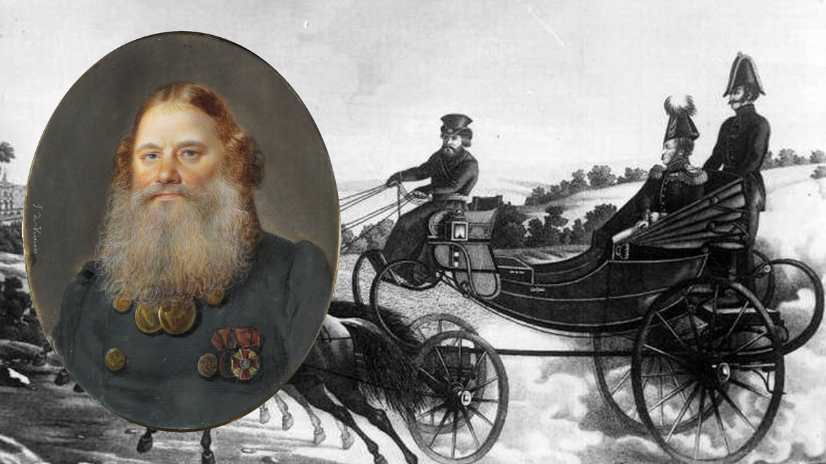 Илья Иванович Байков (Портрет работы И.-Е. Вивьен де Шатобрена)