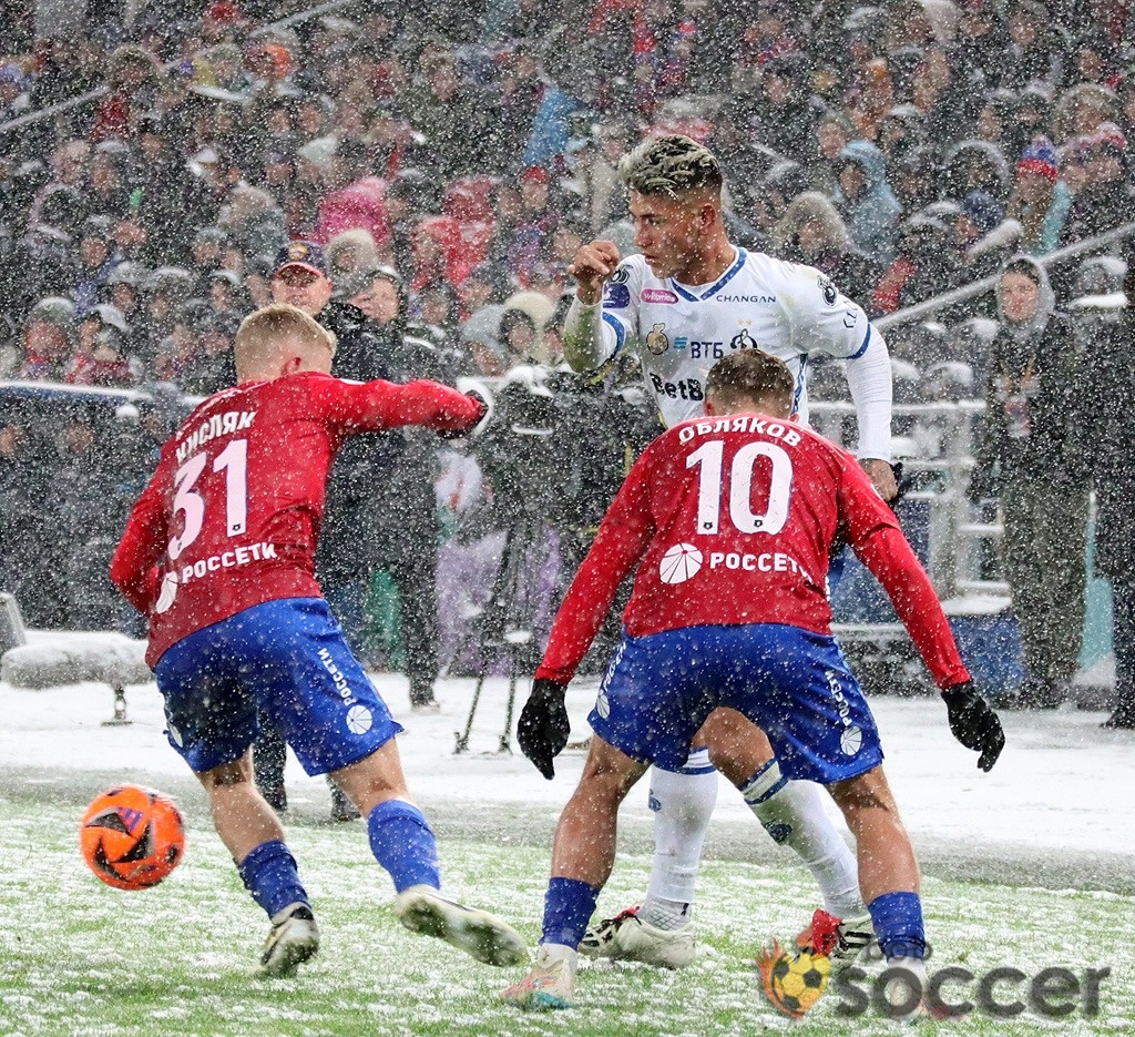    ЦСКА Марко Николича в третий раз за полгода бьет "Динамо"Максим Квятковский