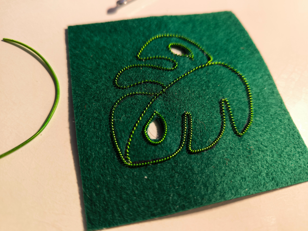 Первые шаги, проложена канитель