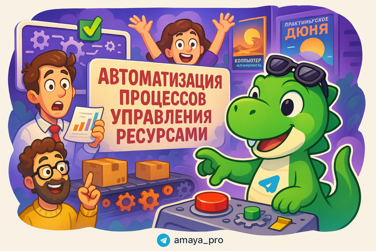    Автоматизация управления ресурсами: как превратить хаос в порядок с помощью технологий и безумных идей Артур Хорошев