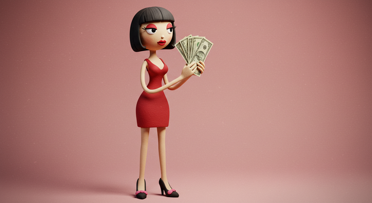 Изображение денежных знаков носит символический характер для передачи энергии денег