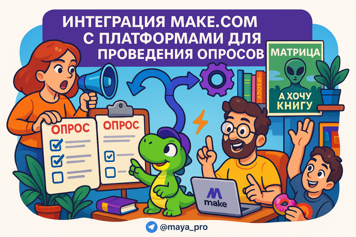    Автоматизация опросов: как Make.com превращает рутинные задачи в бизнес-успех Артур Хорошев
