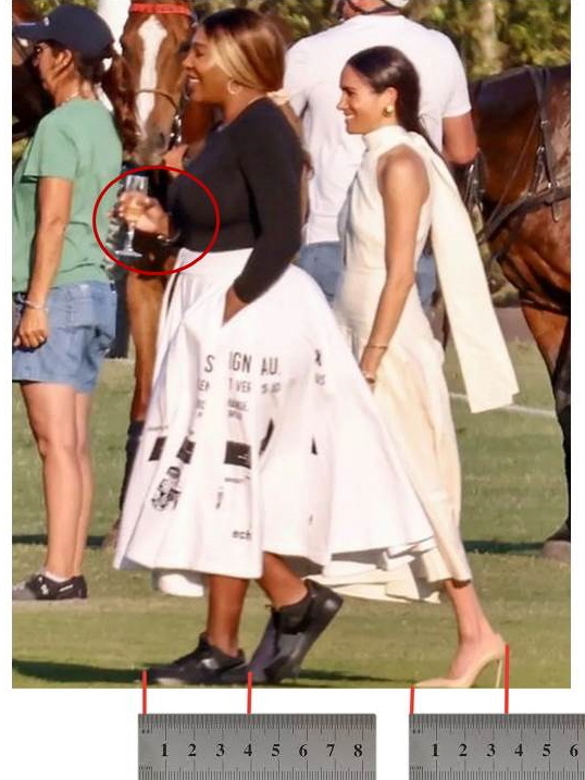 Меган с Сереной