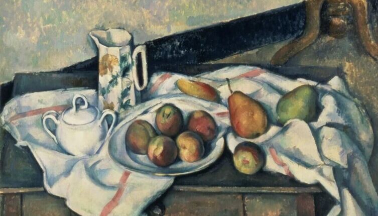     Поль Сезанн «Персики и груши», 1895 г., общественное достояние