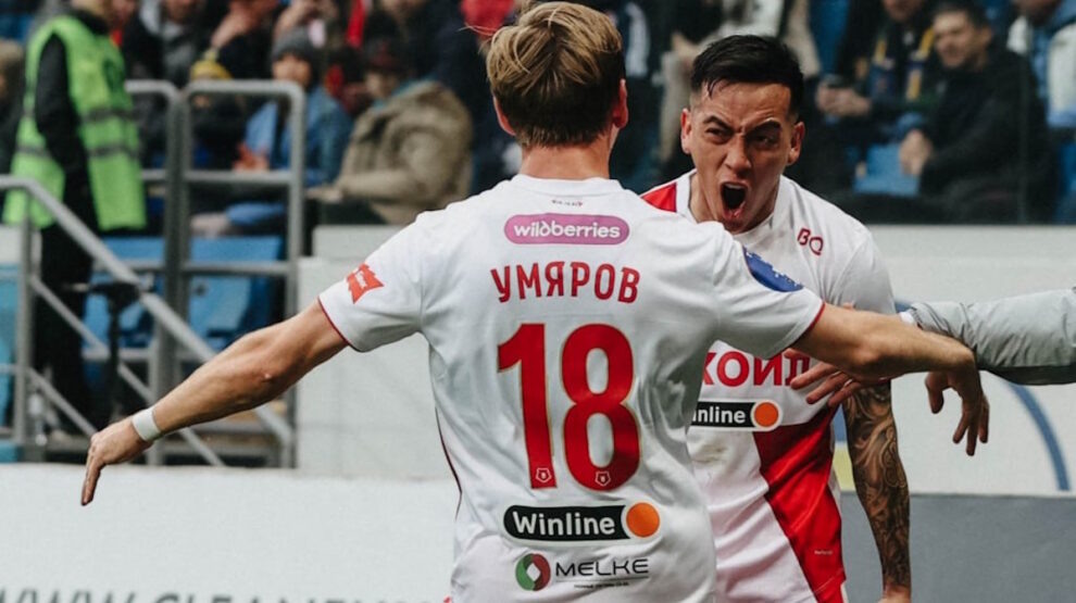    «Спартак» разгромил «Ростов» со счетом 3:0 6 апреля 2025 года. Фото: пресс-служба ФК «Спартак» (Москва)