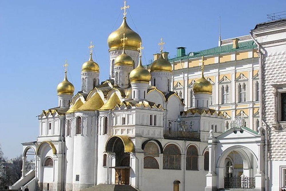    Благовещенский собор Кремля (XV век). / Фото: wikipedia.org