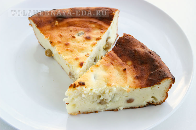 Творожная запеканка-суфле