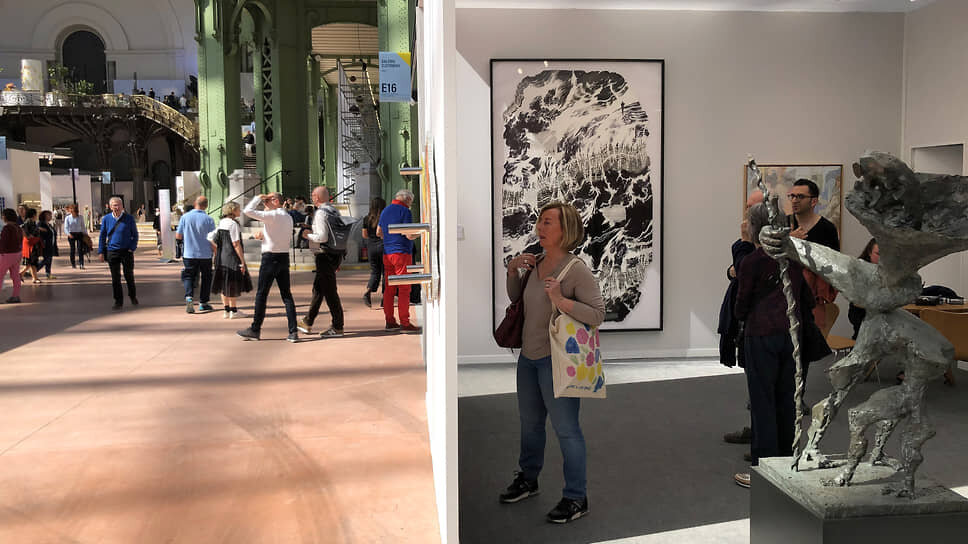 Ярмарка Art Paris.📷Фото: Алексей Тарханов / Коммерсантъ