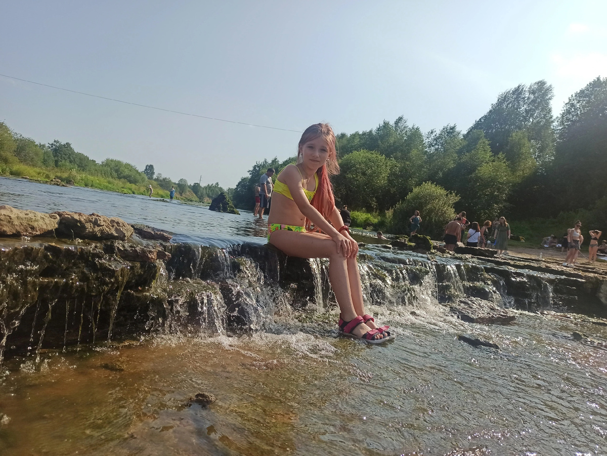 Могут купаться и самые маленькие 