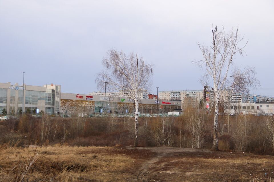    Территория будущего парка на ул. Шумакова, 9. Источник: Виталий Барабаш