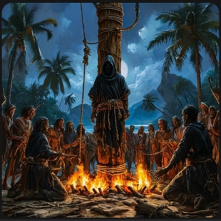 Сцена из новеллы "Духовный фронт"