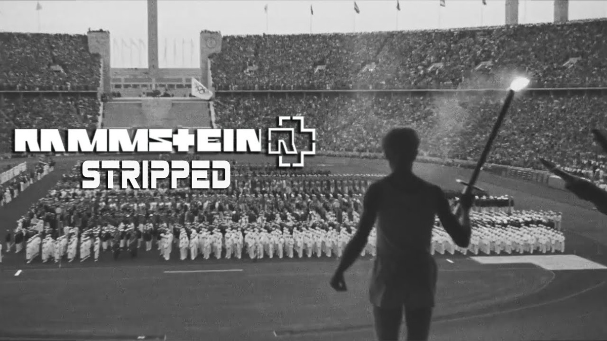 Кадры из клипа на песню Stripped группы Rammstein