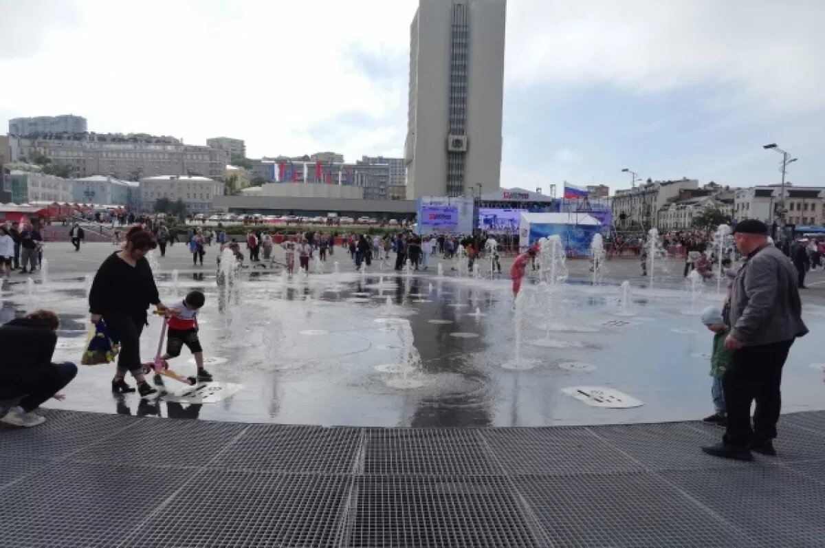    Обслуживание сухого фонтана во Владивостоке подорожало на 18% за два года