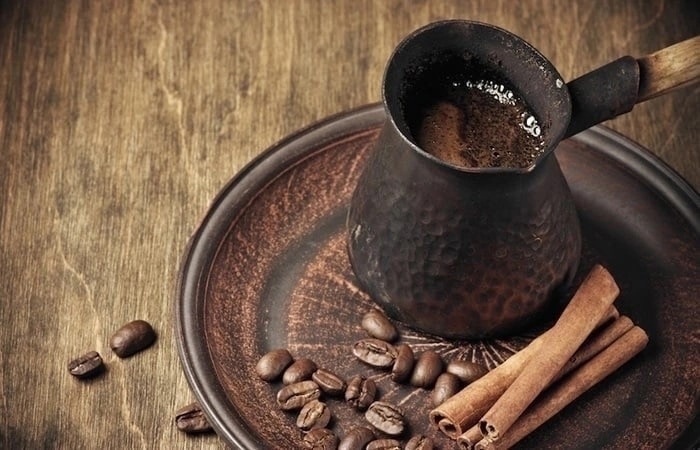 Кофе в турке , это вам не всякая бурда из кофеен. 