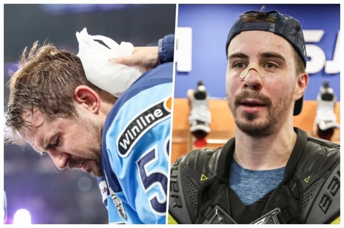    На матче против «Салават Юлаев» травмировались три новосибирских хоккеиста