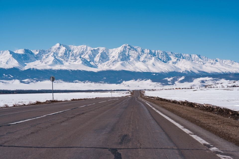    Чуйский тракт. На подъезде к Кош-Агачу. Республика Алтай. Источник: Андрей Сороко/"Толк"