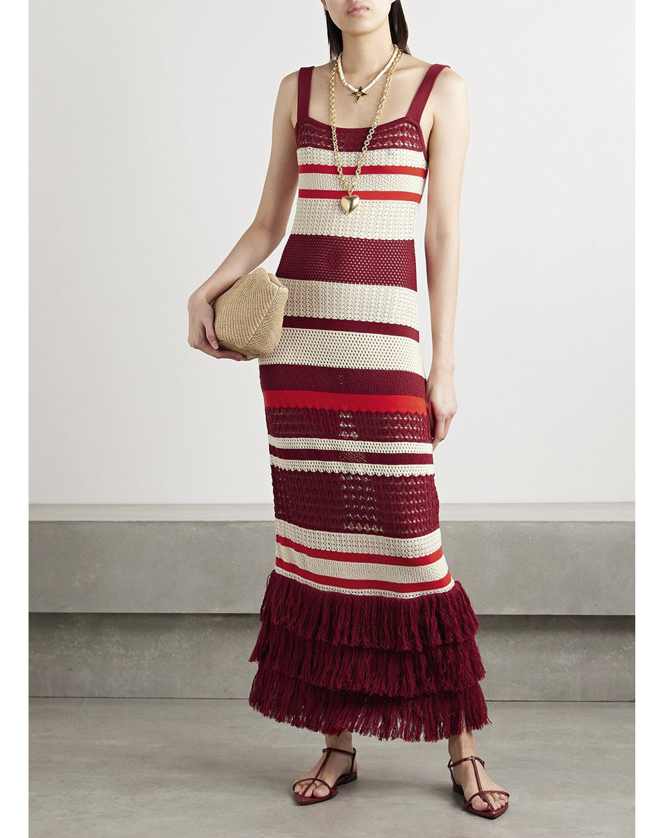 Платье Embayed от бренда Johanna Ortiz (машинное вязание)