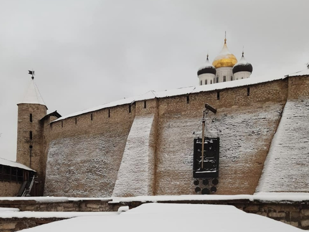 Псковский Кремль зимой