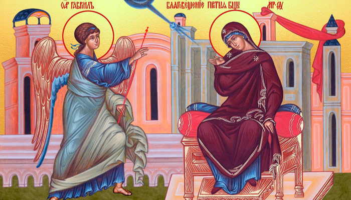 Благовещение Пресвятой Богородицы. Фото: liady.by