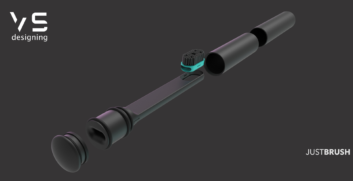 Проект VS-Designing Умная зубная щетка "JUSTBRUSH"