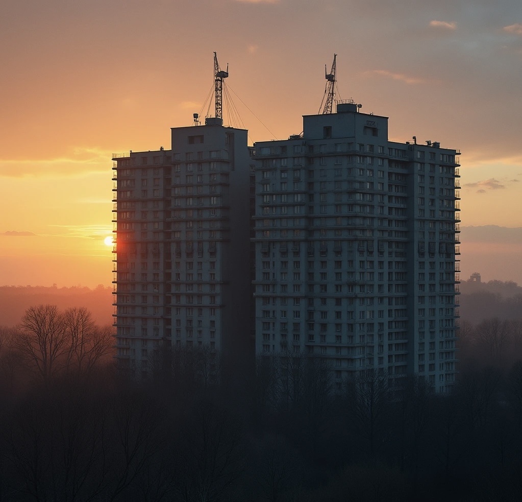 Esse estilo era especialmente comum nas d&eacute;cadas de 1960 e 80, durante o desenvolvimento em larga escala das cidades.