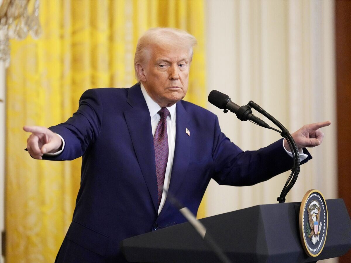    Президент США Дональд Трамп © AP Photo / Ben Curtis