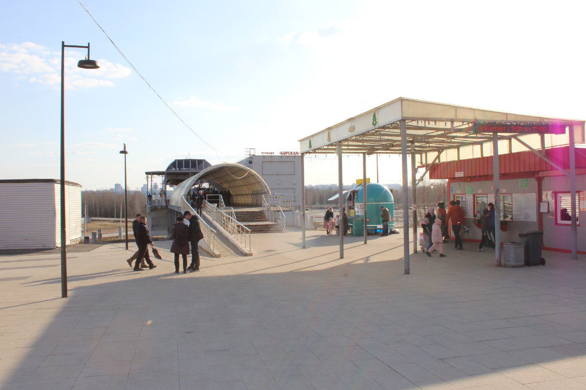 Борская станция канатной дороги. Фото автора