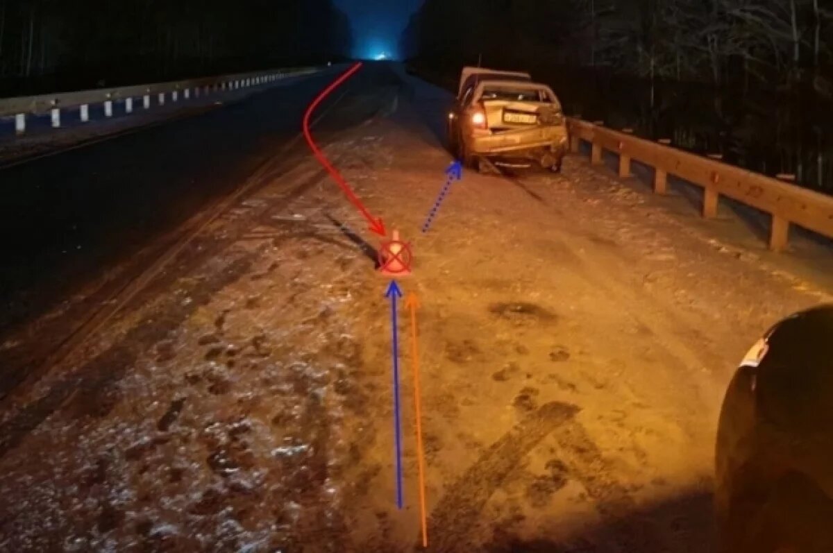    В жёстком ДТП с трем машинами в Коми пострадала 8-летняя девочка