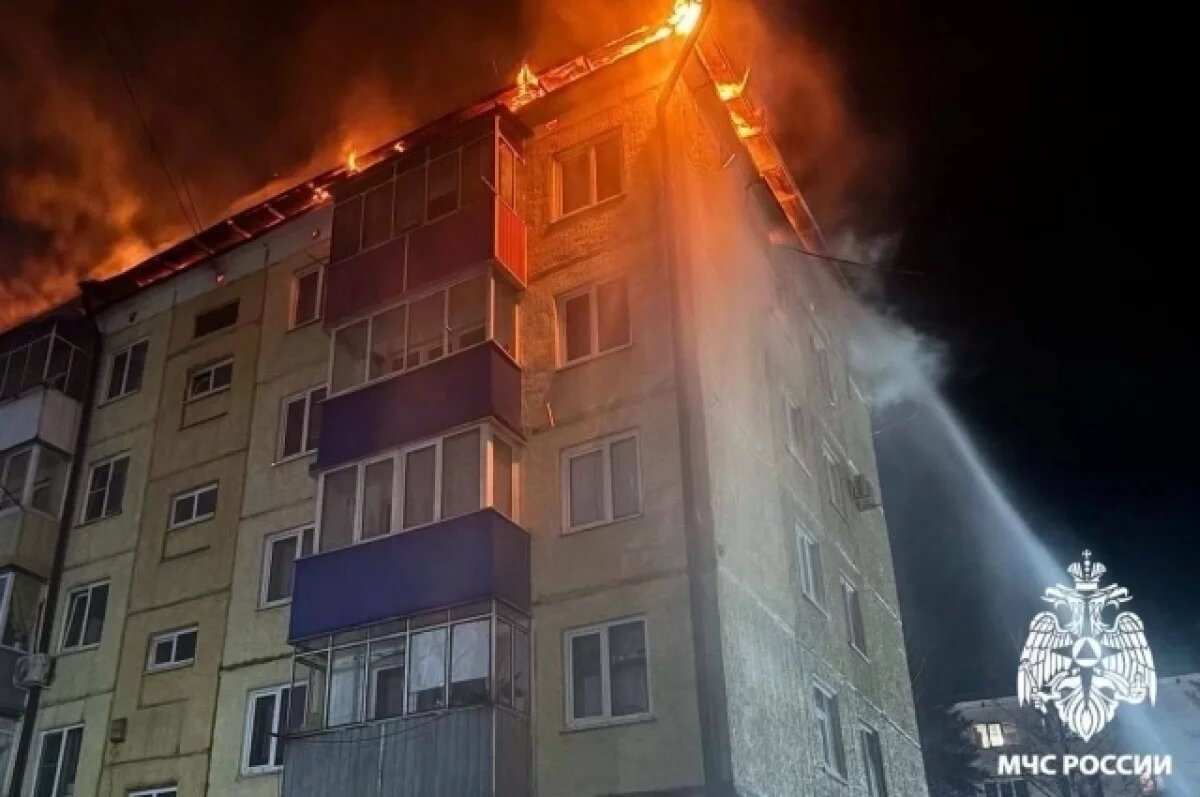    По факту пожара в пятиэтажке Междуреченска возбудили уголовное дело