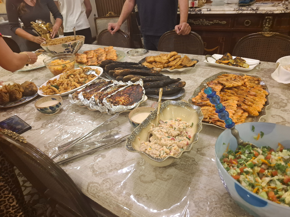 Рыбный день в Египте