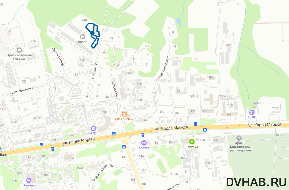    Место под будущий ЖК