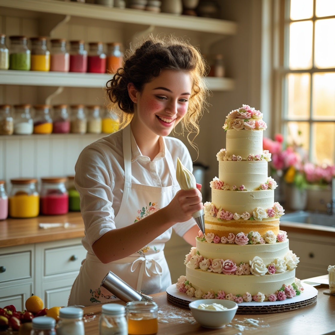 Домашний кондитер картинка от нейросети)