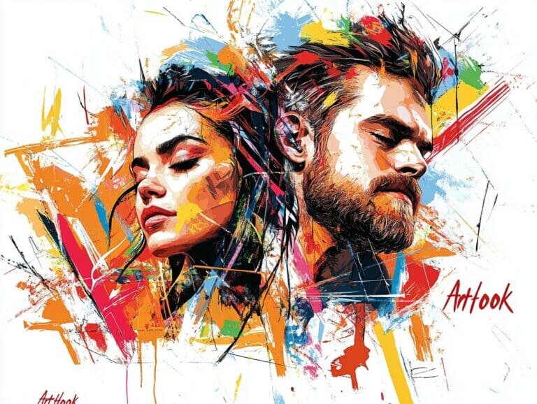    Портрет влюбленных: как романтическое искусство передает глубину любви и эмоций Art-Hook.Ru