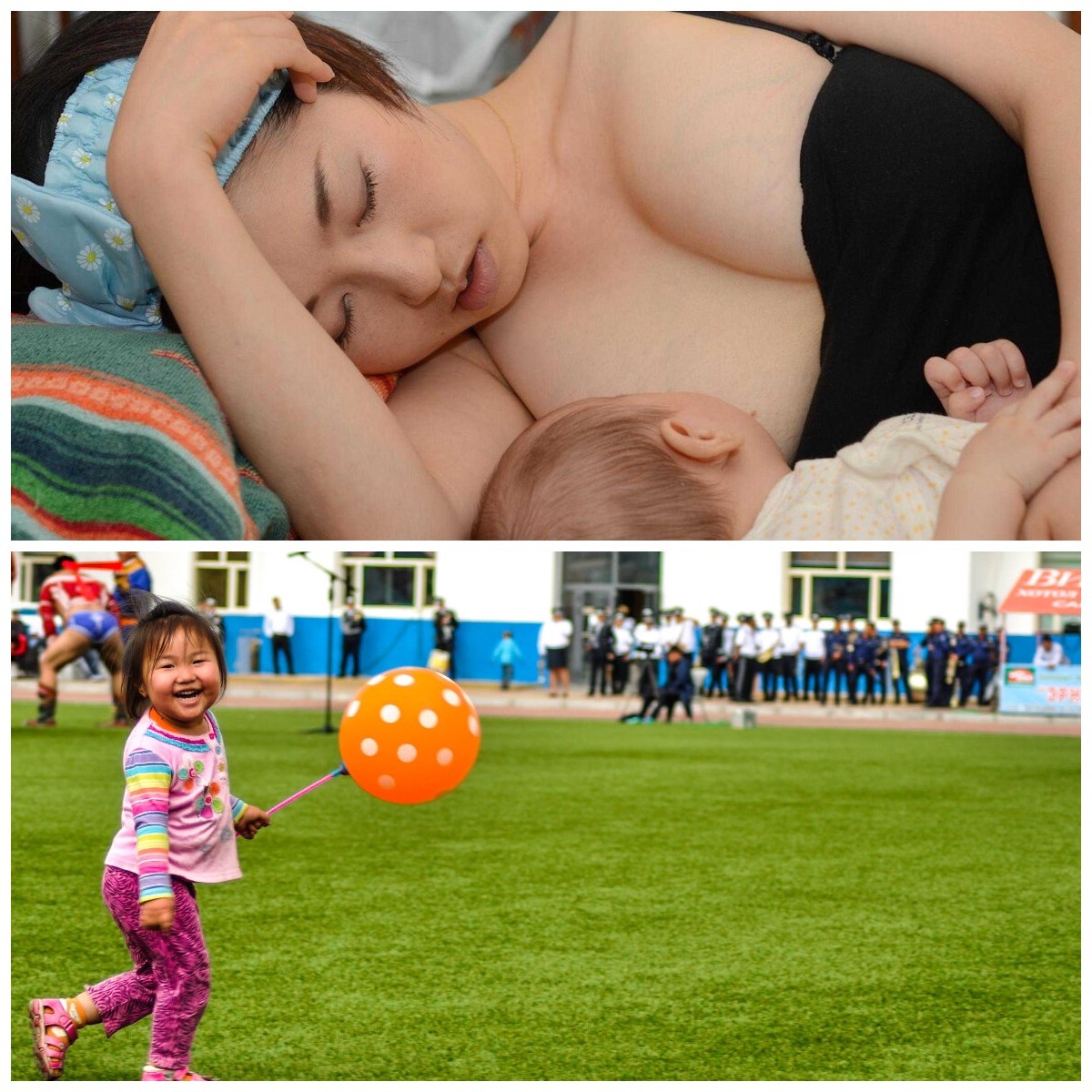 Детей в Монголии стараются кормить как можно дольше