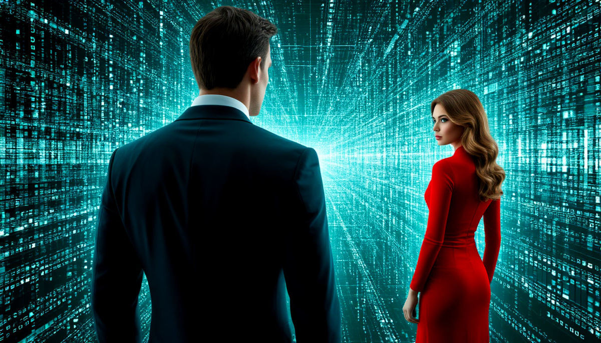 А кто создал эту девушку в красном, которая привлекла Ваше внимание?