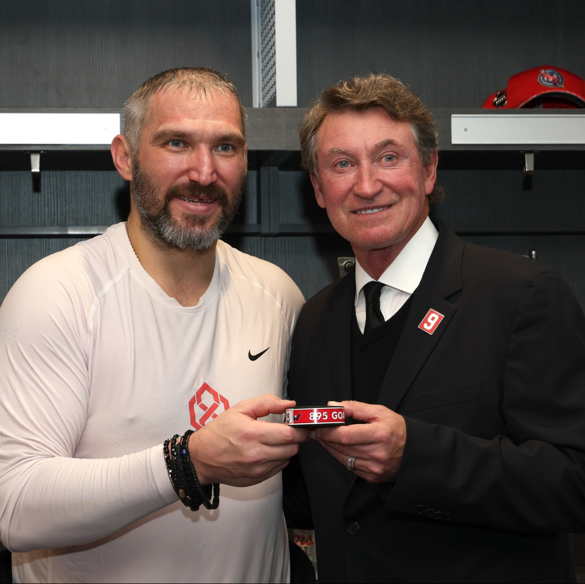 Александр Овечкин и Уэйн Гретцки