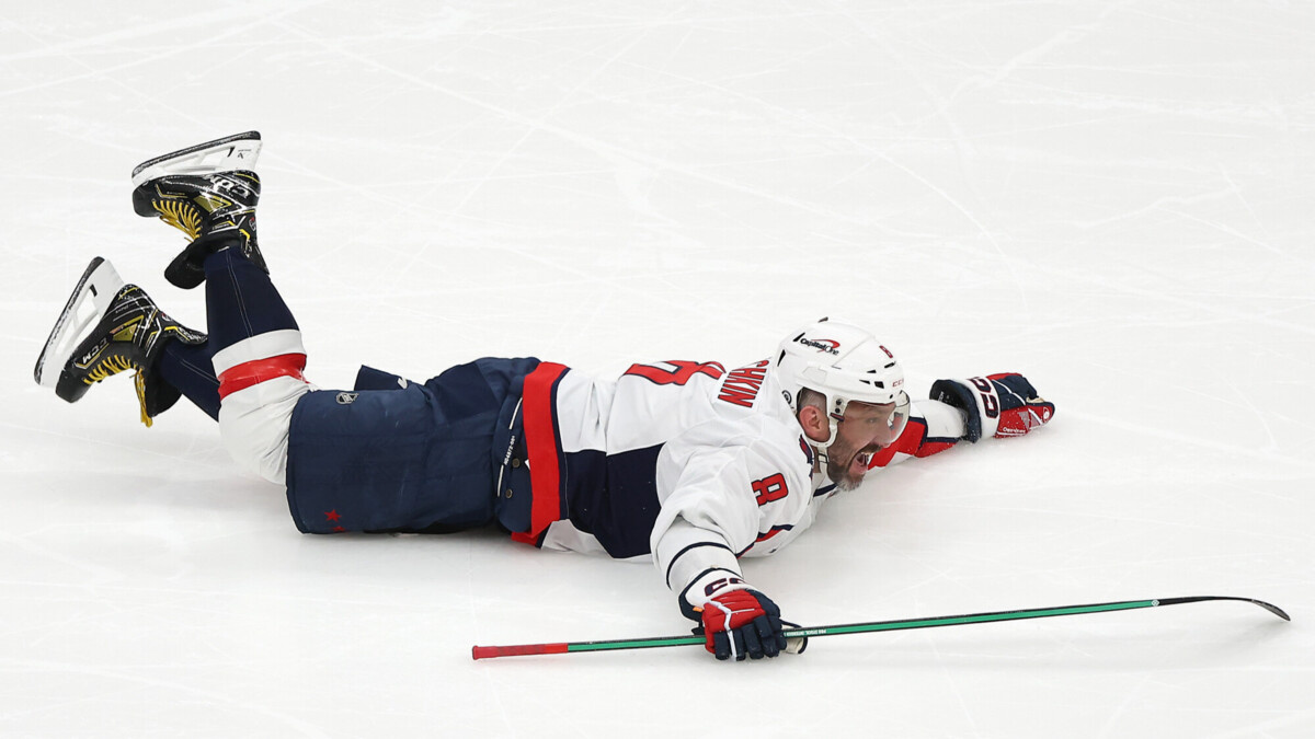 Празднование рекордной шайбы в НХЛ