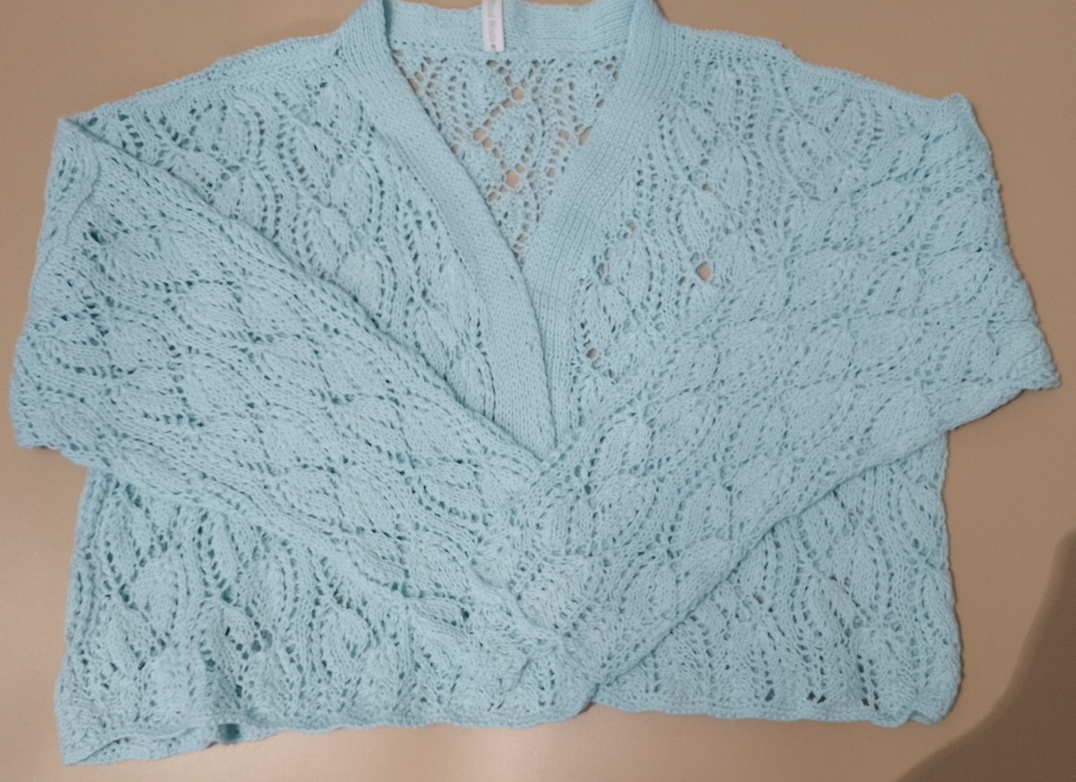 Это первый вариант кардигана