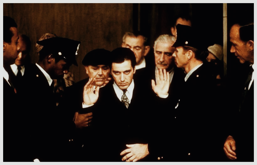 Кадр из фильма "крестный отец 2"